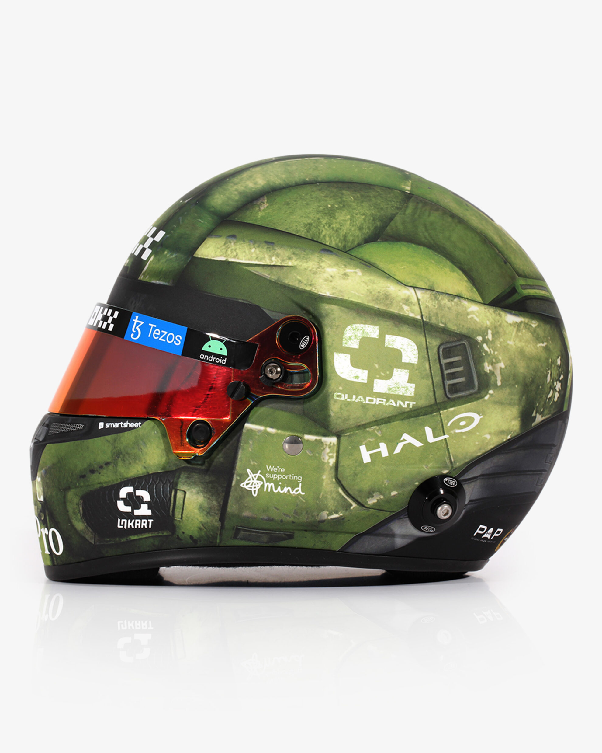 F1s Lando Norris Will Be Racing With A Master Chief Helmet On In Singapore