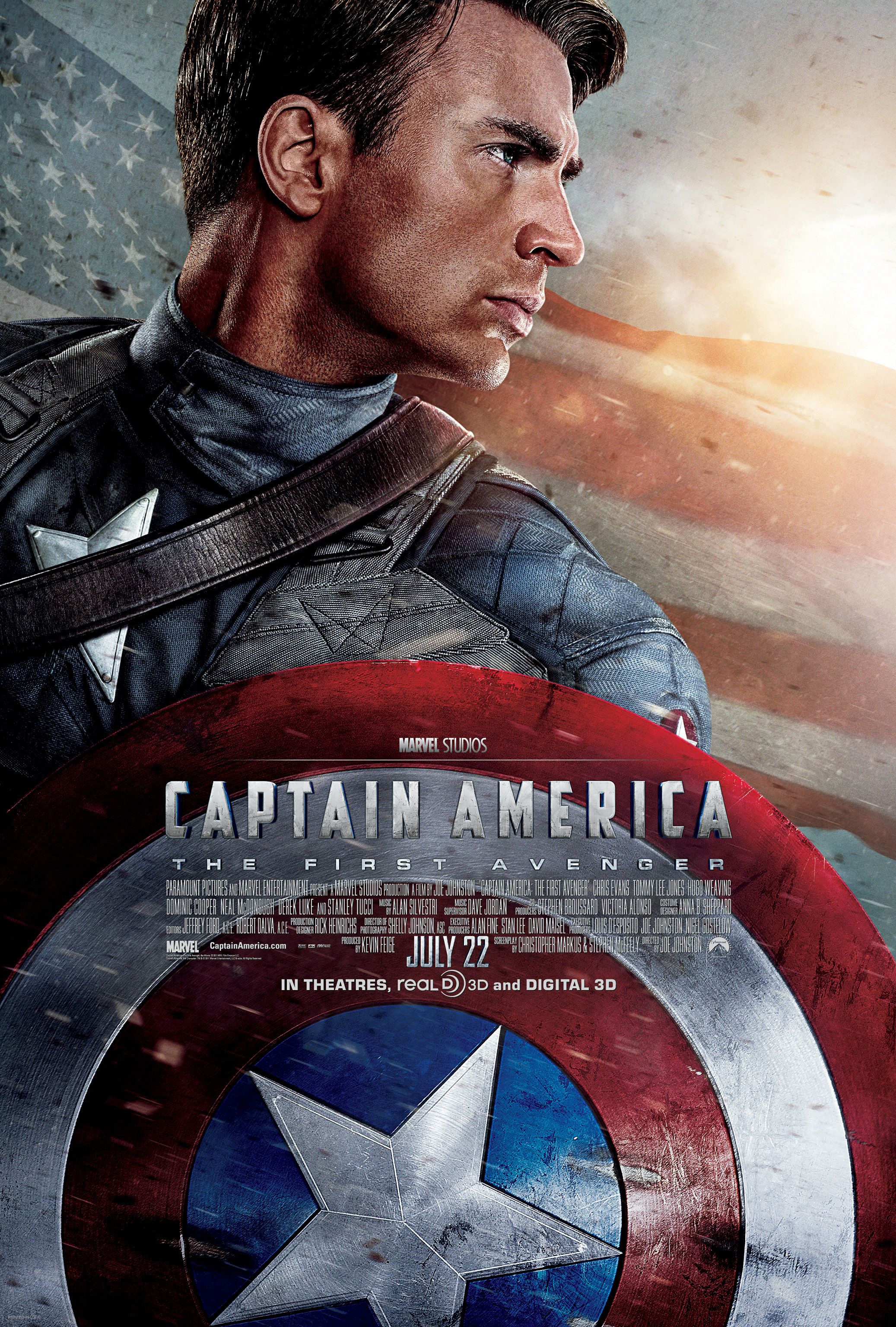 Captain America The First Avenger 2011 Poster