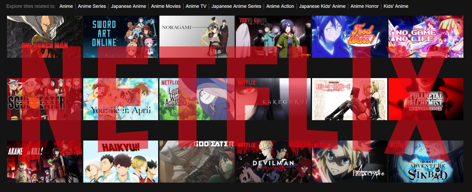 LISTEM  Top Ten Anime you can watch right now on Netflix  ListEm