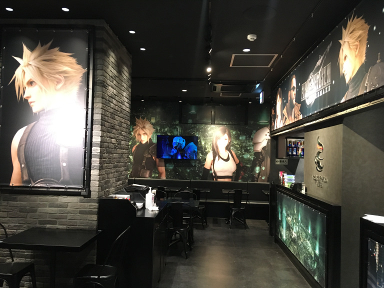 Final Fantasy VII Remake Cafe 4