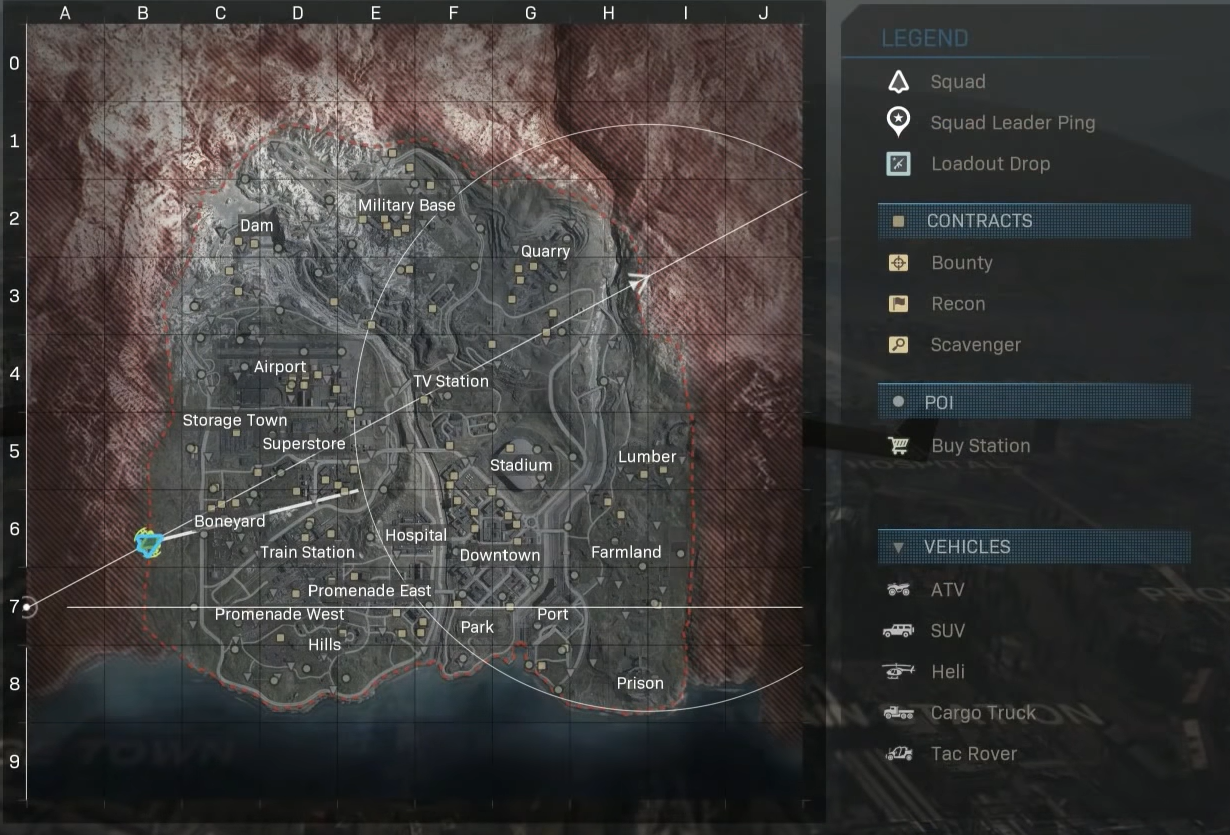 Heres A Look At Call Of Dutys Battle Royale First Warzone Map Kakuchopurei