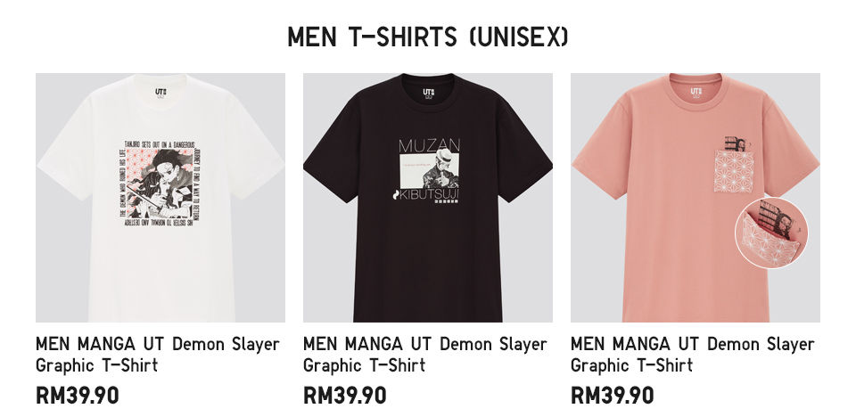 Uniqlos Demon Slayer graphic tee collection is available now