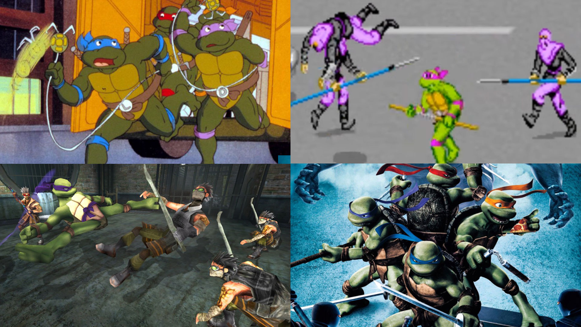 teenage mutant ninja turtles games
