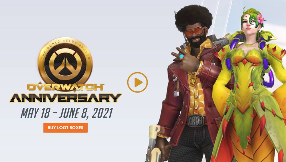 Overwatch Anniversary 2021 Adds New Skins Returning Game Modes - brawl stars anniversary skins 2021