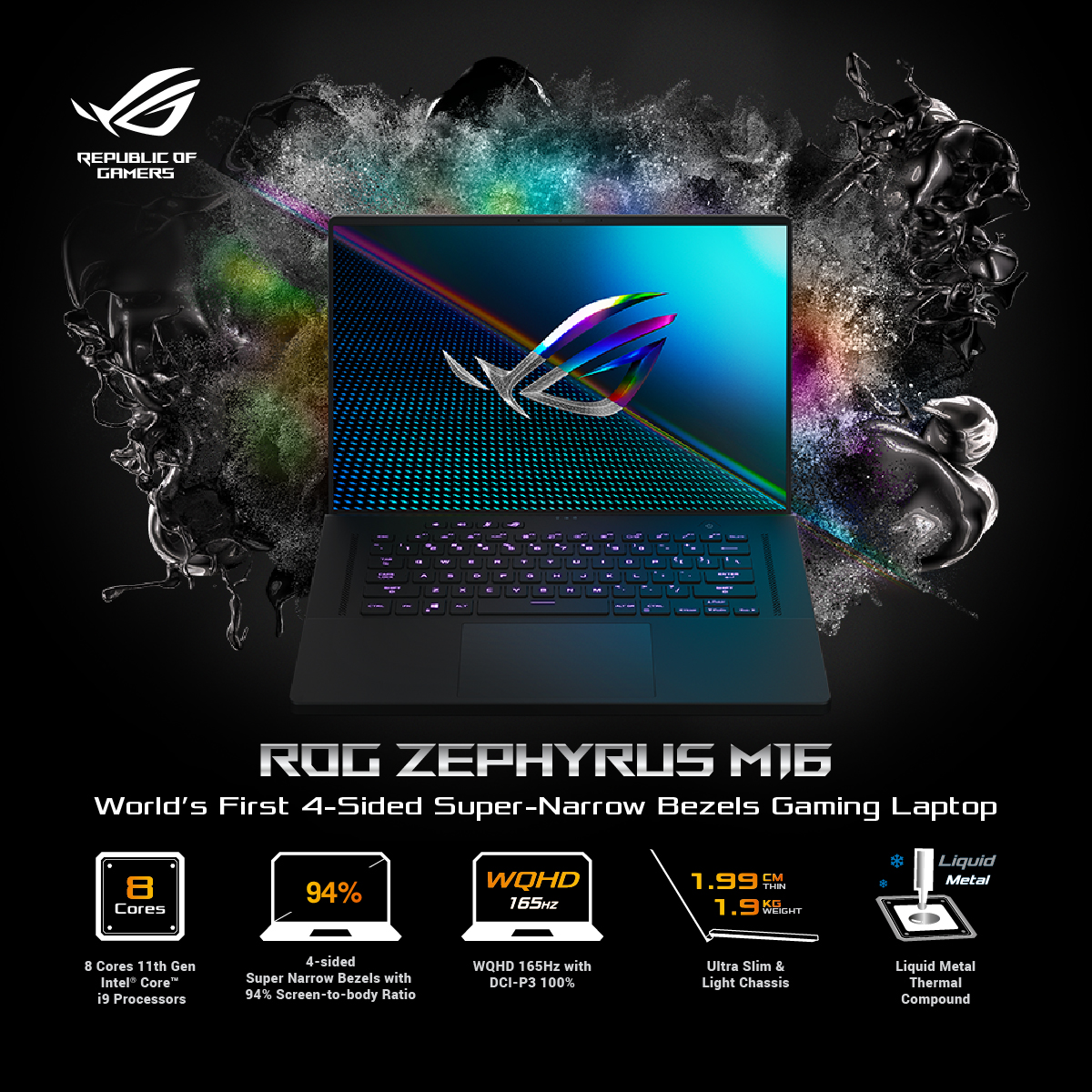 The ASUS ROG Zephyrus M16 Laptop Is Now Available In Malaysia