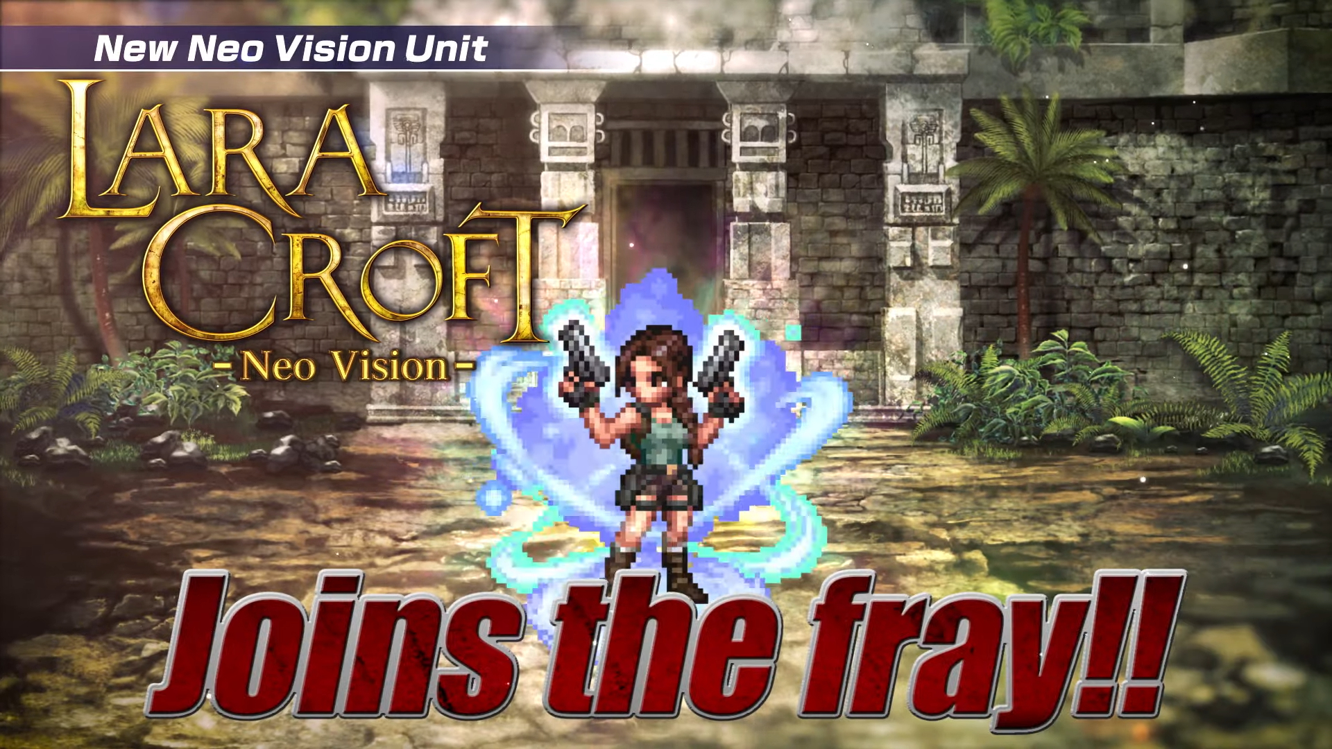 Final Fantasy Brave Exvius Tomb Raider Collab Summons Lara Croft