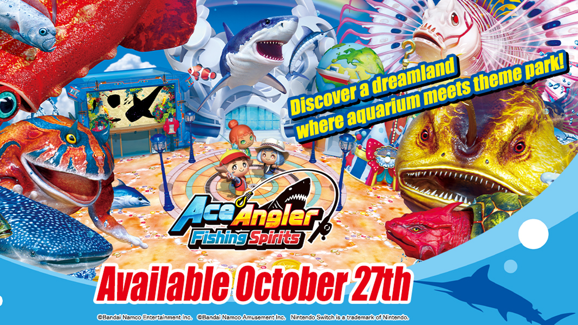 Japanese Fishing Game Ace Angler Fishing Spirits Drops This October