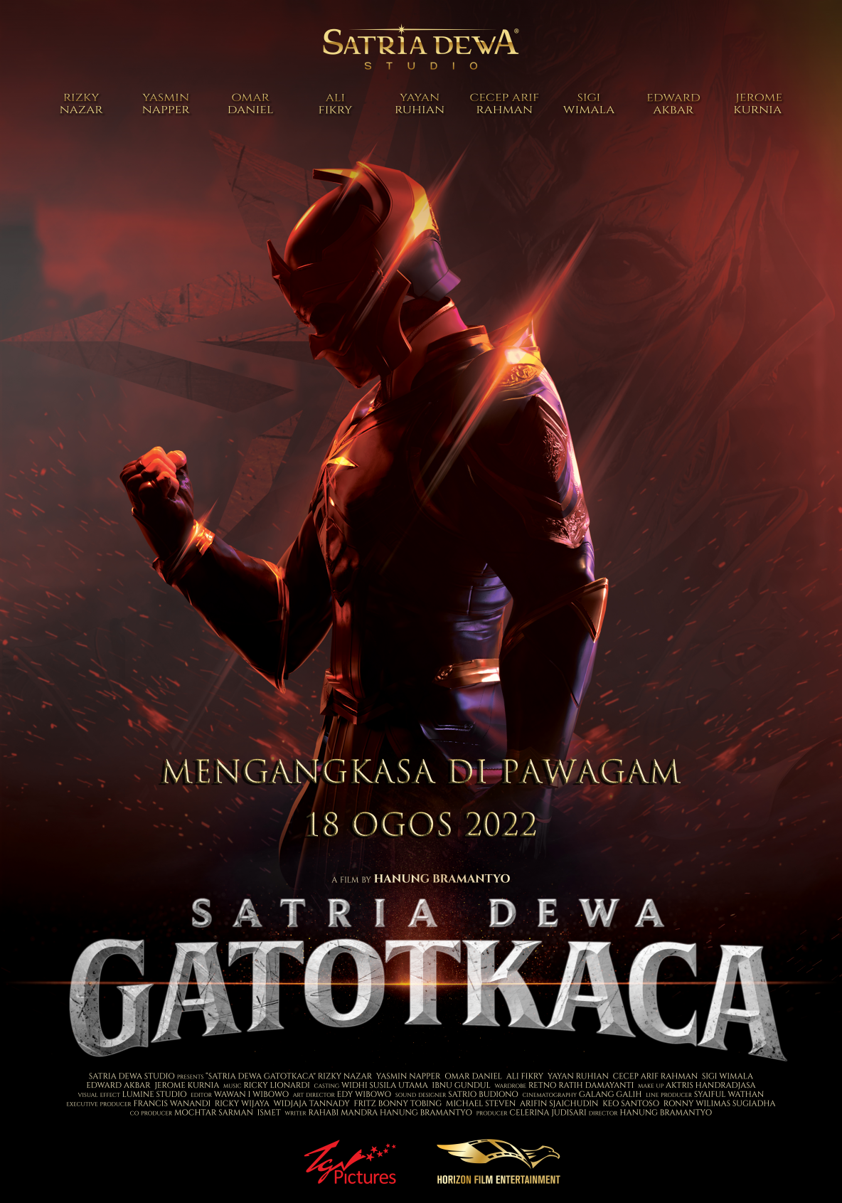 Satria Dewa Gatotkaca Gets New Official Poster & Trailer