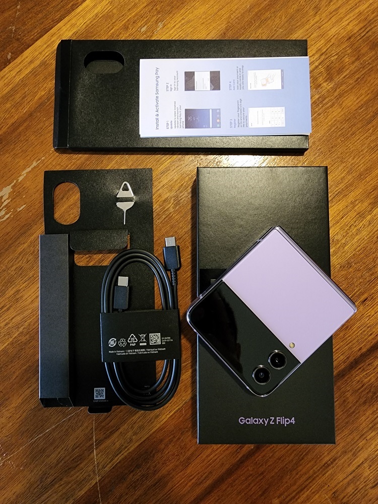 GALAXY Z FLIP 4 Unboxing and Tour! 