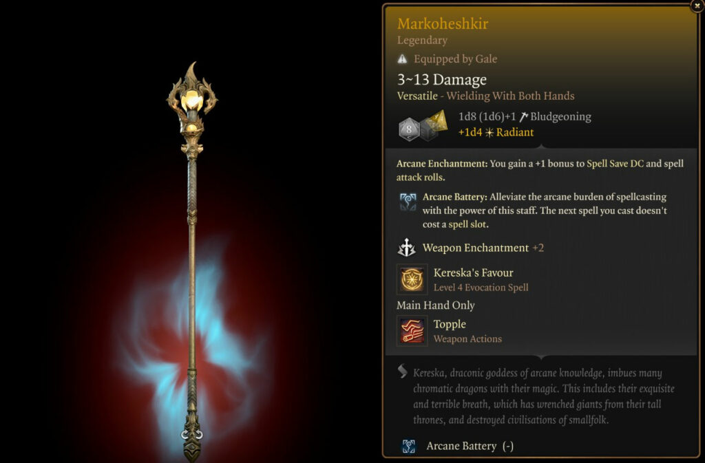 Baldur’s Gate 3: The Best Legendary Weapons & How To Find Them ...