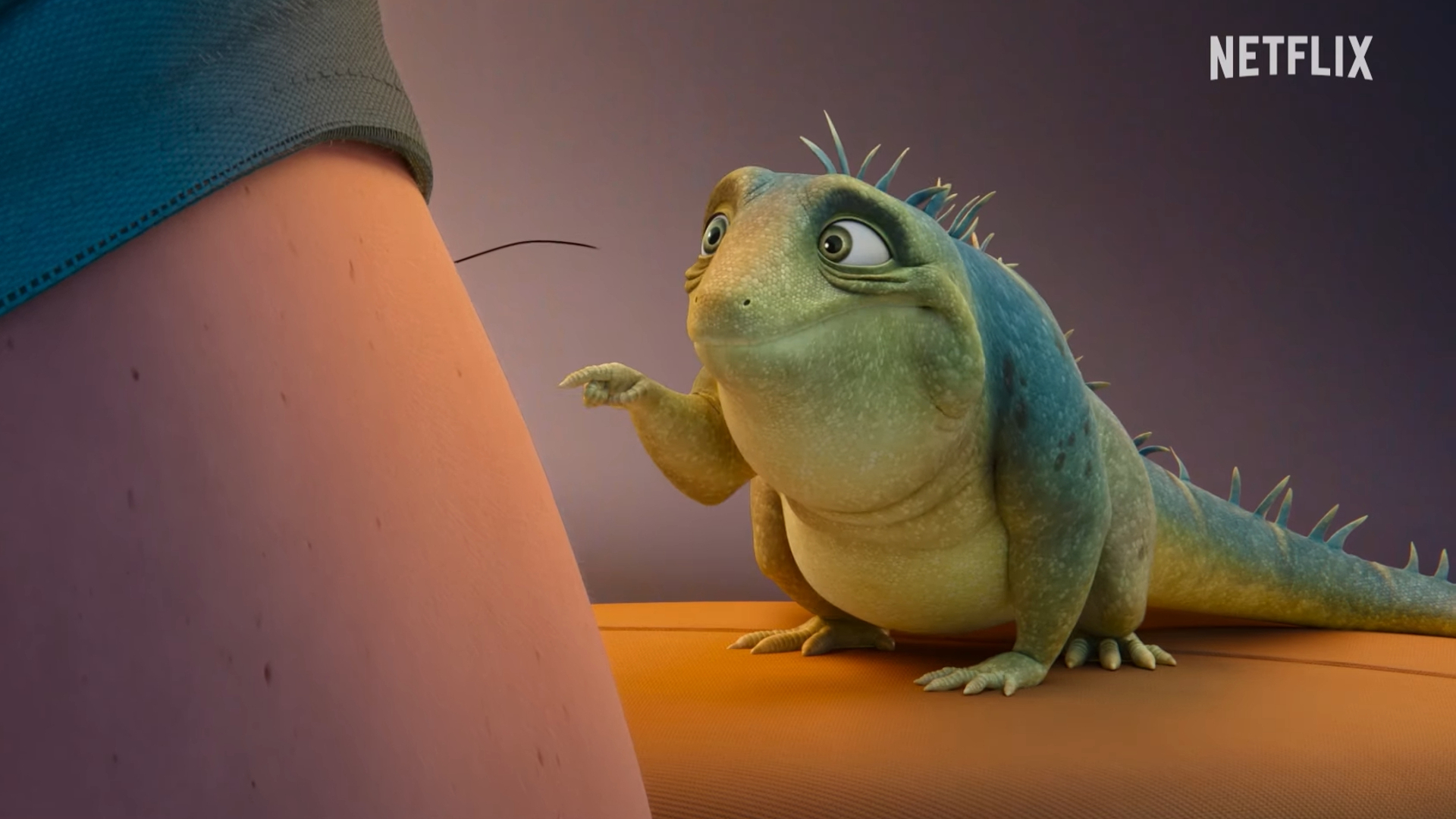 Adam Sandler Plays A Jaded Lizard In Netflix’s New Animated Movie, Leo