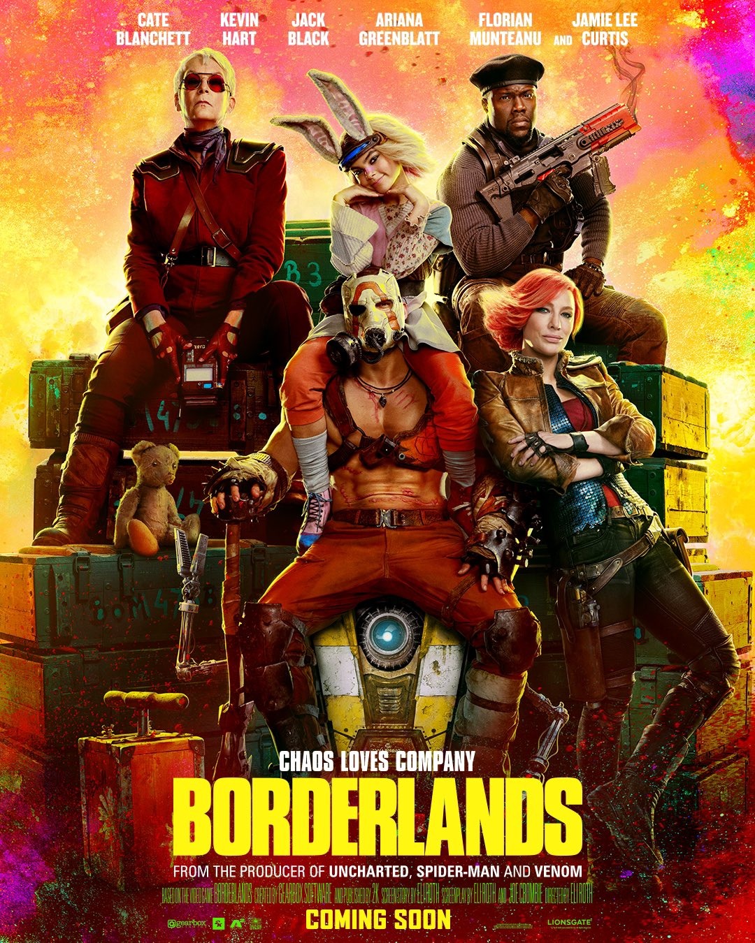 Borderlands Movie Gets Tiny Teaser & Poster Ahead Of Full Trailer Tomorrow